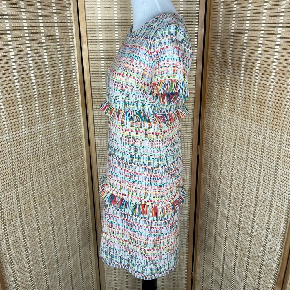 Sara Campbell Bright Tweed Fringe Dress - Picture 6 of 12